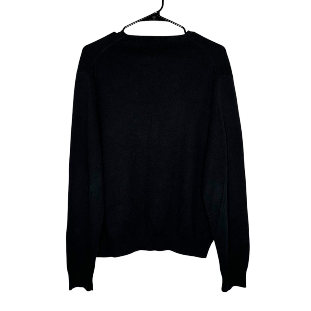 Polo Ralph Lauren Black V-Neck Sweater - Picture 4 of 5